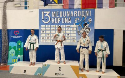 Sara Gumbas osvojila zlato i proglašena najboljom judašicom uzrasta U14!